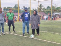 Tendangan Perdana Wabup Jadi Tanda Dimulainya Bupati Cup 1 se-Loeha Raya