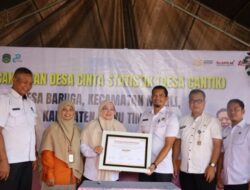 Pemkab Lutim dan BPS Canangkan Desa Baruga Sebagai Desa Cantik 2025