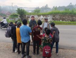 Tindaklanjuti Laporan Warga, Satpol PP Lutim Beri Teguran kepada Pengemis Manusia Silver