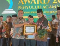 H. Irwan Bachri Syam Dedikasikan Penghargaan dari Menteri Agama RI untuk Seluruh Penyuluh Agama di Lutim