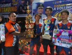 Bupati Irwan Serahkan Puluhan Juta Hadiah Pada Kejuaraan Bola Voli Bupati Cup 2025