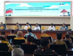 Bupati Luwu Timur Hadiri Rakor Pemberantasan Korupsi Wilayah Sulsel di Makassar