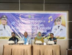 Asisten II Lutim Buka Bimtek Pengembangan Kewirausahaan Bidang Audio Musik