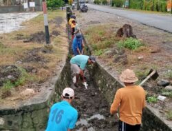 Pemdes Kertoraharjo Gotong Royong Menyambut Lomba Bersih Desa se- Kabupaten Luwu Timur