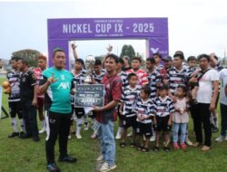 Bupati Luwu Timur Tutup Nickel Cup IX 2025, Budiro FC Pertahankan Gelar Juara