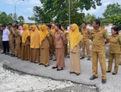 Pimpin Apel Pagi, Camat Tomoni Timur Tekankan Disiplin ASN