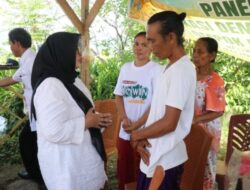 Wabup Puspa Kunjungi Korban Kebakaran di Cendana Hitam, Beri Dukungan Moril