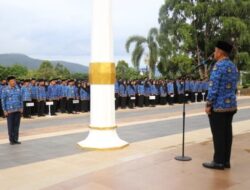 Pimpin Upacara HKN, Bupati Tegaskan Pentingnya Disiplin dan Lingkungan Kerja yang Layak