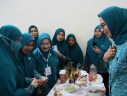 B2SA Fest 2025, Ketua TP PKK Lutim Dorong Kader Kembangkan Menu Sehat dan Inovatif
