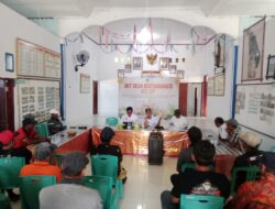 Camat Tomoni Timur Pimpin Rapat Koordinasi Bahas Status Hutan di Desa Kertoraharjo