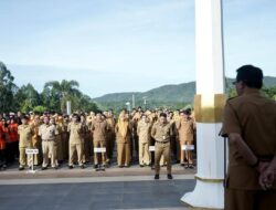 Pimpin Apel Pagi, Pj Sekda Tekankan Tertib Administrasi Keuangan