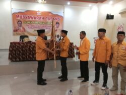 Nahkodai DPC Partai Hanura Lutim, Aprianto S. Kep : Hanura Solid dan Kuat Hingga Pelosok Desa