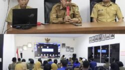 Perkuat Sinergi Pelayanan Darurat, Diskominfo-SP Lutim Simulasikan Call Center 112