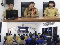 Perkuat Sinergi Pelayanan Darurat, Diskominfo-SP Lutim Simulasikan Call Center 112
