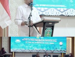 Rakor dan Silaturahmi TP PKK Sulsel dan Lutim, Tekankan Penguatan Peran Keluarga