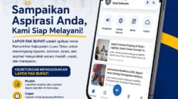 Aplikasi “Lapor Pak Bupati” Resmi Diluncurkan pada Puncak HUT ke-23 Luwu Timur