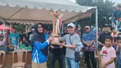 Pancakarsa FC Kembali Pertahankan Gelar, Piala Bergilir Diserahkan Camat Mangkutana